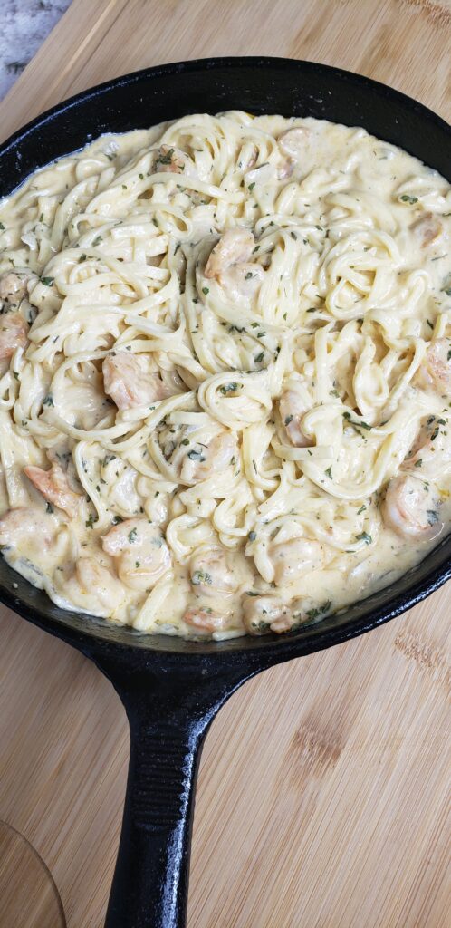 Shrimp Alfredo Pasta