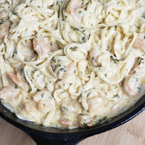 Shrimp Alfredo Pasta