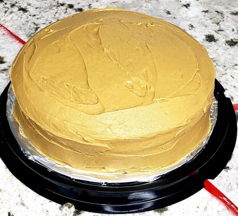 Easy Caramel Cake 1