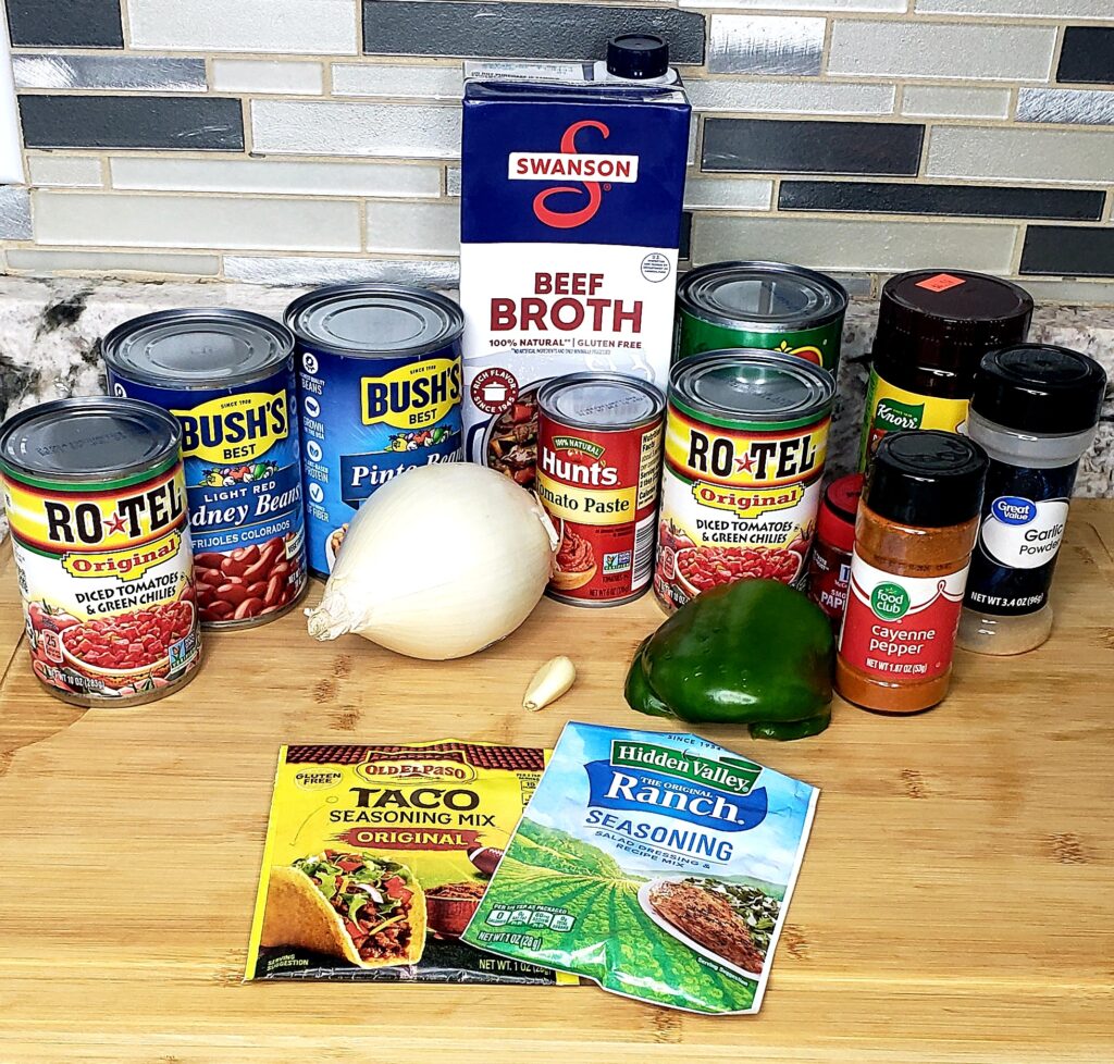 Taco Soup Ingredients