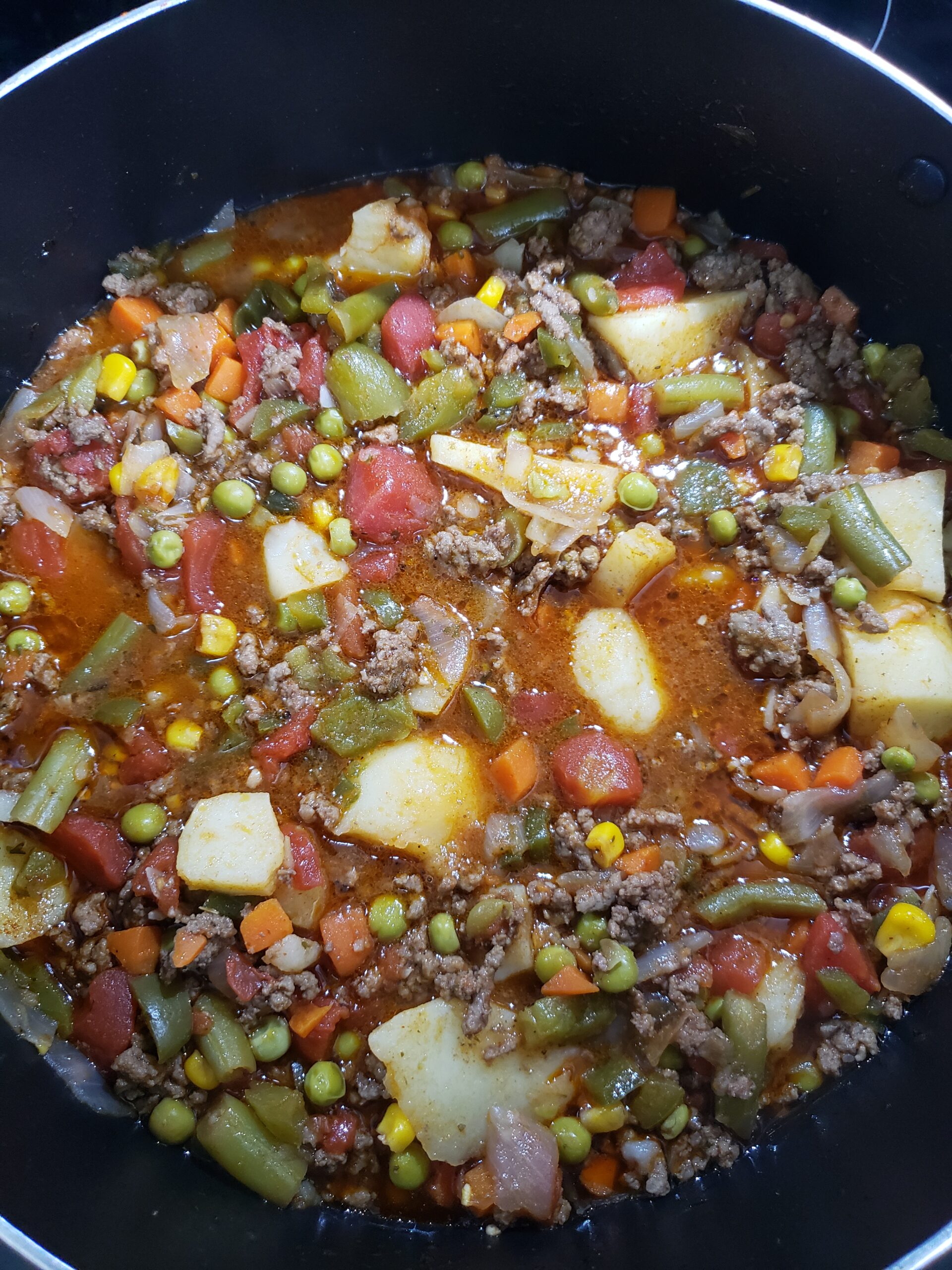 Grandma Hamburger Vegetable Soup