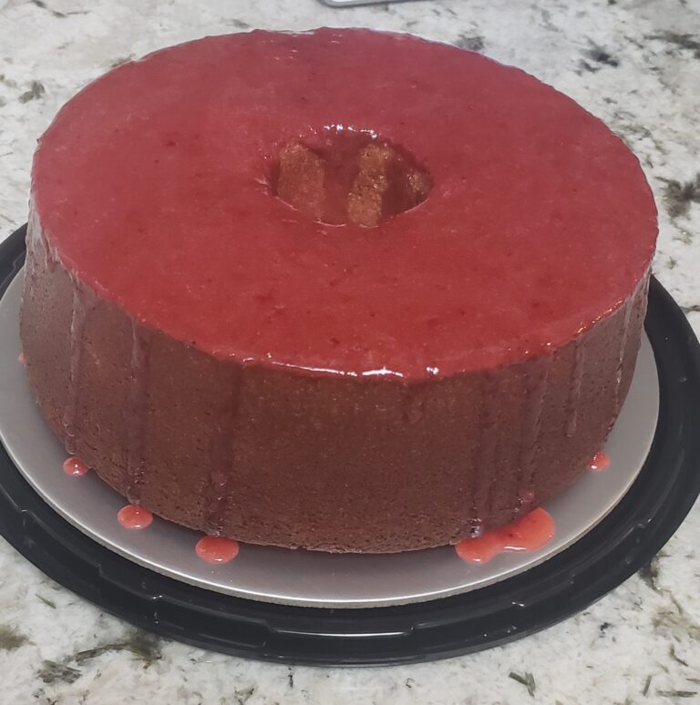 Strawberry Pound Cake